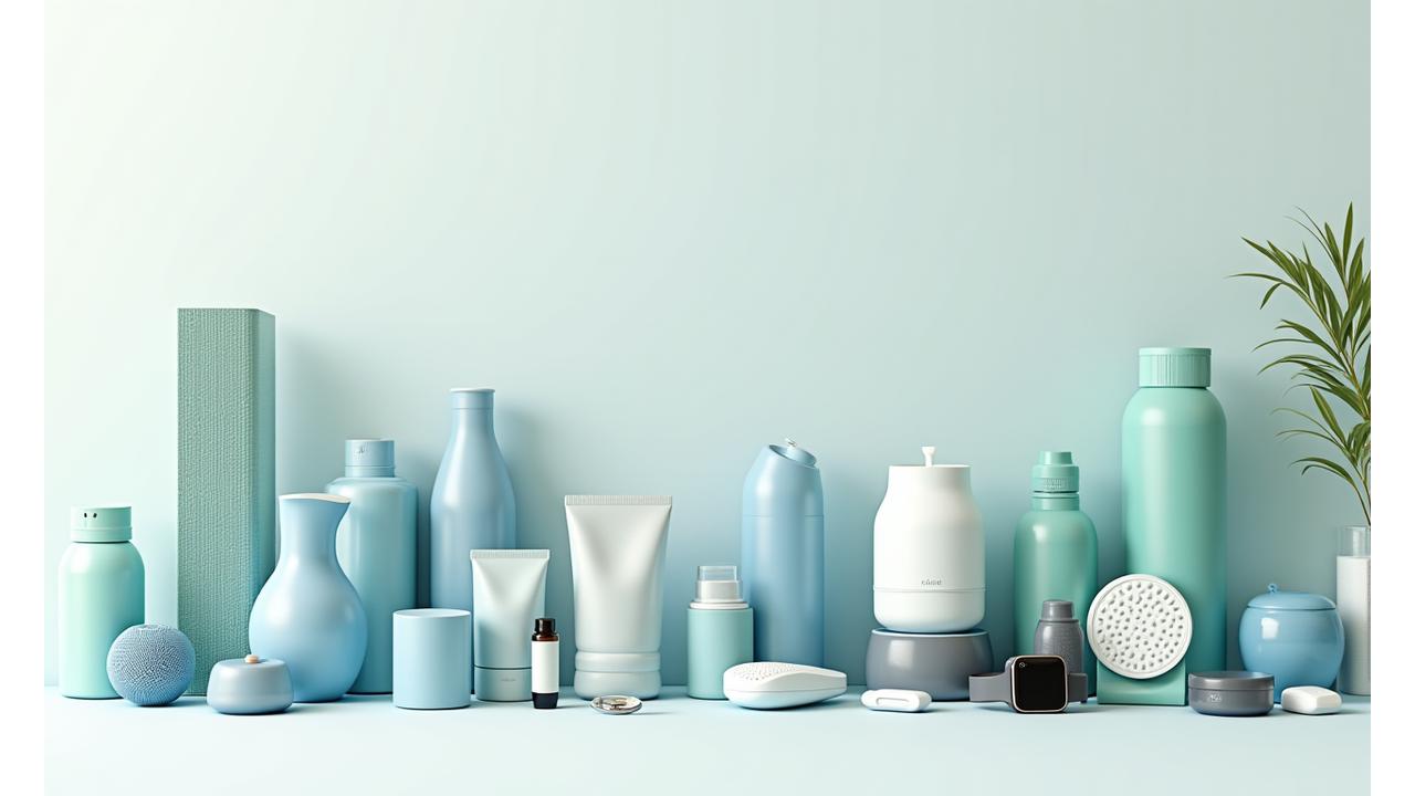 A collection of diverse wellness products, some affordable, some premium, arranged to show a range of prices.