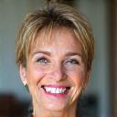 Portrait of a smiling woman in her late 40s